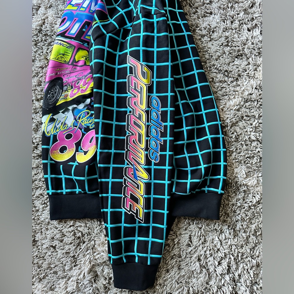 Adidas x Jeremy Scott Rally package! Hoodie AND t-shirt! - Picture 7 of 12